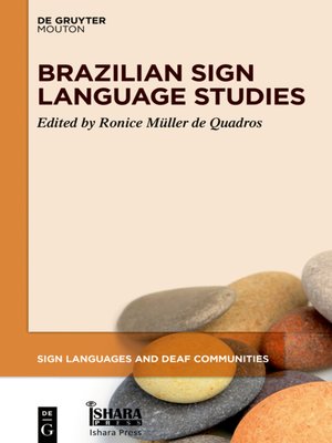 cover image of Brazilian Sign Language Studies